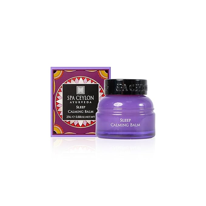 SPA CEYLON SLEEP Calming Balm | Natural Sleep Aid with Lavender & Ylang Ylang | Soothing Body Balm for Bedtime Routine | Suitable for All Skin Types