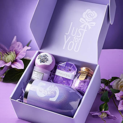 Gifts for Mom Grandma Wife Daughter, Unique Birthday Anniversary Christmas Gifts for Women Best Friend, Get Well Soon Spa Gift Basket, Self Care Gifts for Women Sympathy Gift Baskets Care Package(S)