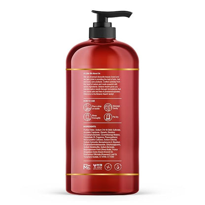 Botanic Hearth Garden Rose & Vitamin E Body Wash – Limited Edition Hydrating Shower Gel with Shea Butter & Sweet Almond Oil, Luxurious Lather, Sulfate & Paraben Free – 16 fl oz