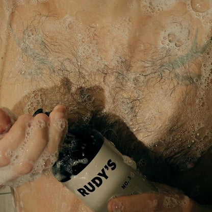 Rudy's No. 3 Body Wash - Natural Ingredients, Sulfate & Paraben Free - Exfoliates, Nourishes, and Maintains pH Balance (1 fl oz)