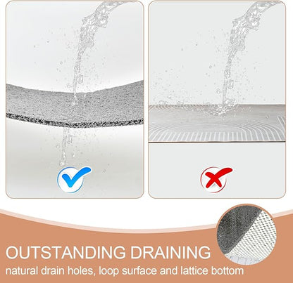 Joyhalo Bathtub Mat Non Slip, Bath Mat for Tub, Shower Mats for Inside Shower,47" x 16",Dark Grey