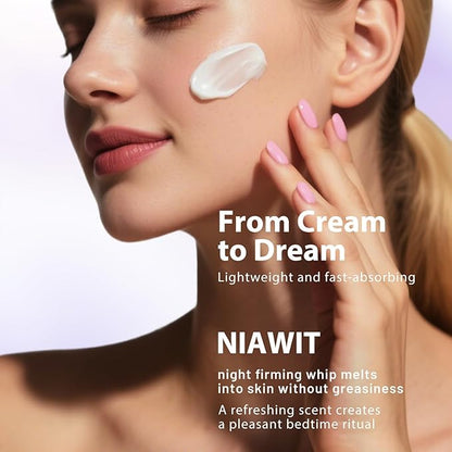 Overnight Toning Body Whip – Clinically Tested Night Cream for Firming & Moisturizing Arms, Thighs & Belly | Targets Loose Skin & Improves Tone While You Sleep, All Skin Types
