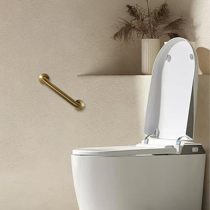 Shower Grab Bar, 2 Pack 24 Inch Gold Bathroom Safety Bar, 1.25" Diameter 304 Stainless Steel Grab Bars for Bathtubs and Showers, Handicap Shower Grab Bar for Seniors Elderly