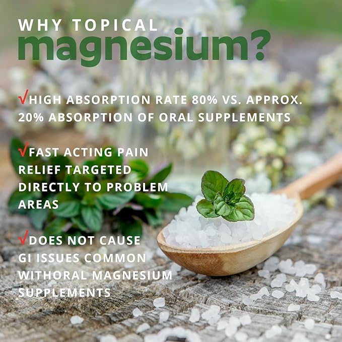 2.2lb MagneSoothe Peppermint Magnesium Bath Salt