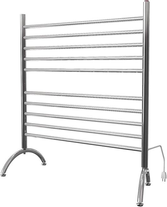 Amba SAFSP-33 Solo 33" Freestanding 10 Bar Towel Warmer in Polished