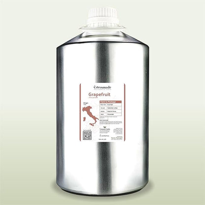 Grapefruit Essential Oil - Direct from Citrusmade in Sicily- Pure Essential Oil for Diffusers and Aromatherapy | 100% Pure Therapeutic Grade (2LBS)