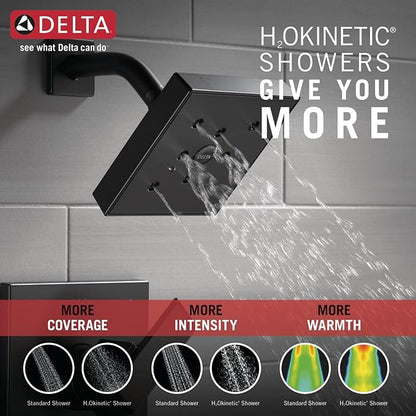 Delta Faucet Ara 3-Setting Shower Handle Diverter Trim Kit, Diverter Valve Trim Kit Chrome, 3 Way Shower Diverter, Delta Diverter Trim, Chrome T11867 (Valve Not Included)
