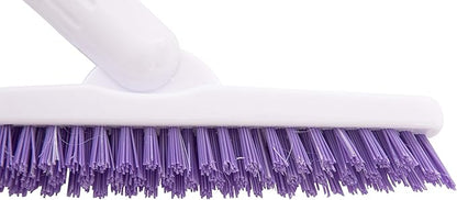 Fuller Brush E‑Z Scrubber Replacement Head – 9" V‑Trim Tile & Grout Brush Head Only, Compatible with Telescopic Handle (Sold Separately) – Deep Grime Cleaning Without Scratching