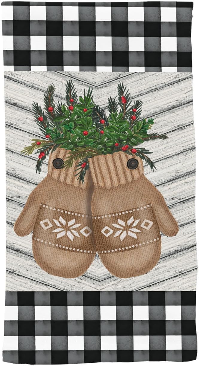 Briarwood Lane Farmhouse Mittens Hand Towel