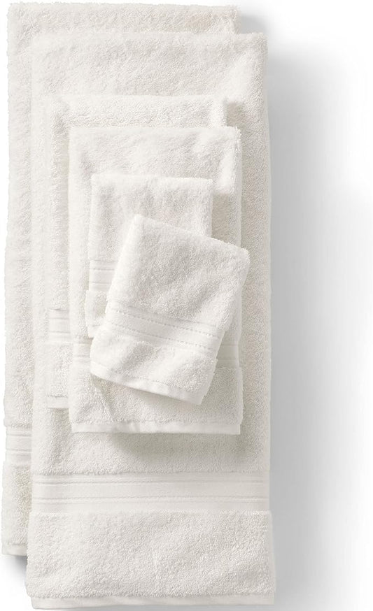Lands' End Supima Towel Ivory 6 Piece Towel Set