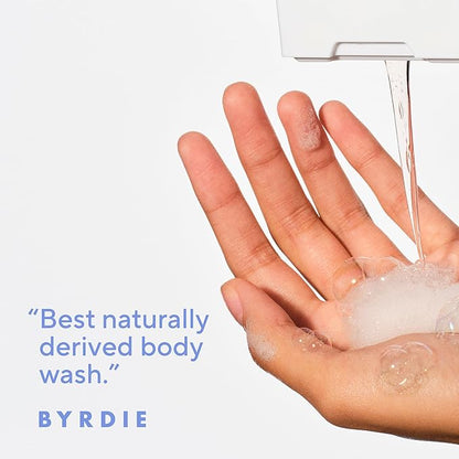 Native Body Wash Contains Naturally Derived Ingredients | For Women & Men, Sulfate, Paraben, & Dye Free Leaving Skin Soft and Hydrating | Cotton & Lily 18 oz