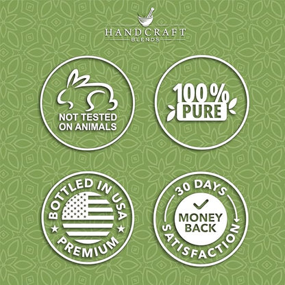 Handcraft Blends Palmarosa Essential Oil – Huge 4 Fl Oz – 100% Pure and Natural – Premium Grade Essential Oil for Diffuser and Aromatherapy, Skin, Massage, Candle and Soap Making Fragrance