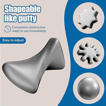 Quick Mending Mud & Waterproof Gray Sealant Putty (Pack of 8) - Ideal for Sealing: Air Conditioning Gaps, Wall Holes, and Drain Pipe Connections，Duct Seal Repair Sealing Clay.