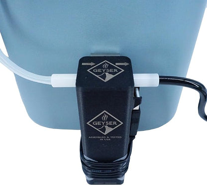 Geyser System Portable Camping Shower & Cleaning Kit for Camping, Backpacking, Overlanding, & Outdoor Recreation