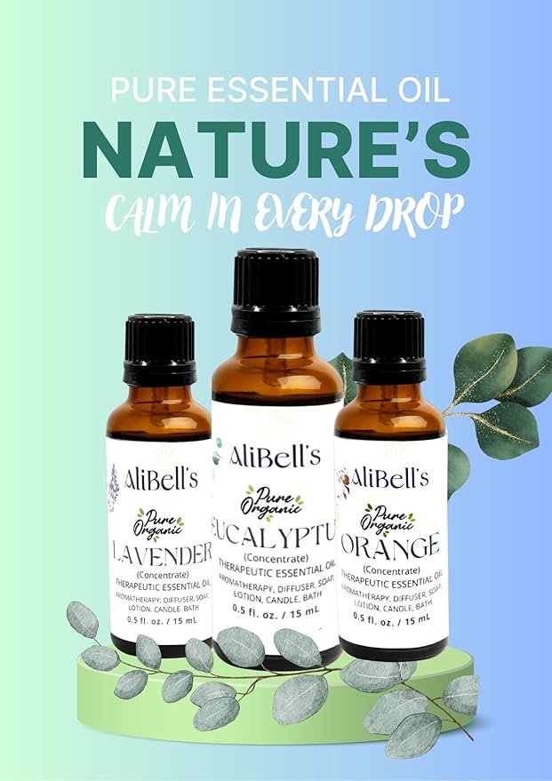 Lavender Oil Organic - 15ml- Wool Dryer Balls Essential Oil, for Massage, Relaxing Aromatherapy for Home, Office, Car, Baby Nursery - Grade A, DIY Skincare, Hair, Pet Safe