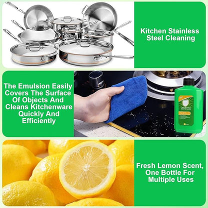 Cleaning Milk House Cleaner,Powerful Multifunctional Cleaner,Powerful Multifunctional Concentrated Cleansing Lotion,Multi Functional Effective cleaning Milk for Household Kitchen to Heavy Oil Stains