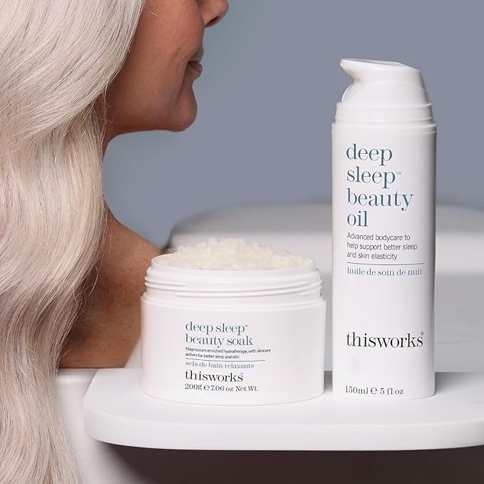 THISWORKS Deep Sleep Beauty Oil – Clinically Proven Nighttime Treatment with Bakuchiol & Botanical Oils, Improves Skin Elasticity & Barrier Function, 5 Fl Oz