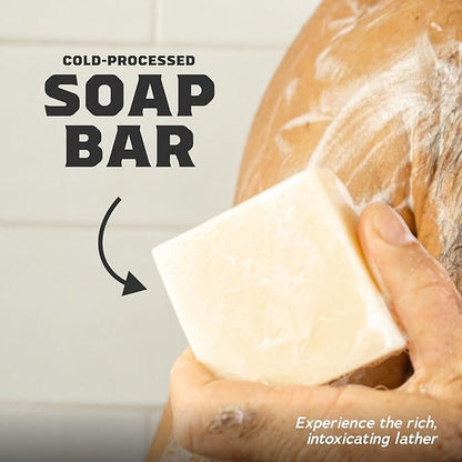 Dr. Squatch Natural Bar Soap for Men - Cold Process Soap with No Harsh Chemicals - Bay Rum (5 oz, 3-Pack)