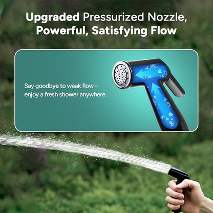 DR.PREPARE Portable Shower for Camping, 4/5 Gallons Camping Shower Bag, Portable Outdoor Shower with Pump for Hiking, Climbing, Pet Cleaning, Car Washing, Beach & Emergency