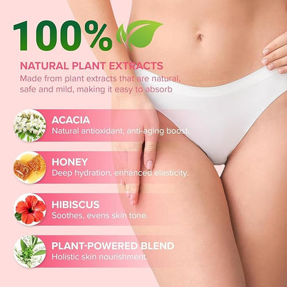 Anti Cellulite Body Firming Cream: Cellulite Remover for Legs & Inner Thigh- Skin Tightening Lotion for Womens' Booty, Stomach & Belly with Acetyl Hexapeptide-8 & Caffeine, 100 ML