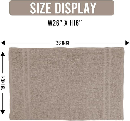 24 Pack Sand Hand Towel 100% Cotton Spa Towel – 16x26 inches Highly Absorbable Facial Towels Gym, Hair Towel and Face Towel Bulk Small Towels (Not Bleach Proof)