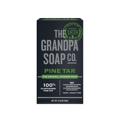 Grandpa's Pine Tar Soap Medium Size - 3.25 oz