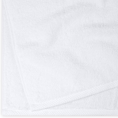 Amazon Basics 2 Piece Quick-Dry Oversize Bath Towel, 100% Cotton, White, 62" x 30"