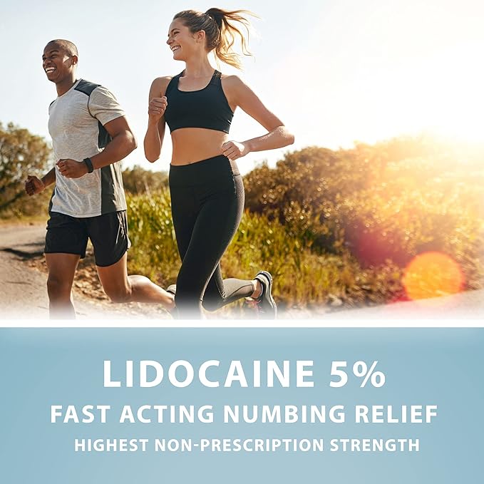 Curist 5% Lidocaine Numbing Cream - 6 oz (170 g) XL Tube - Soothing Numbing Cream for Temporary Discomfort, Itching, and Burning from Hemorrhoids Lidocaine 5% (1 Pack - 6 oz Tube)