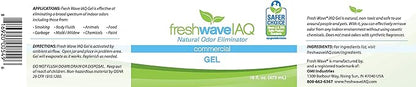 Fresh Wave IAQ Commercial Odor Eliminating Gel, 16 Fl. Oz. | Pack of 6 | Odor Absorbers for Home | Safer Odor Relief | Natural Plant-Based Odor Eliminator | Replace Every 15-60 Days