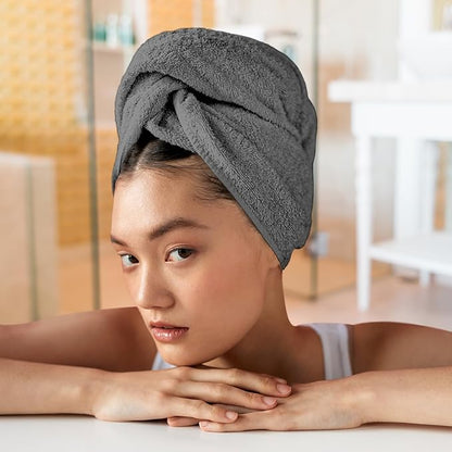 Salon Towels -24 Pack Grey Hand Towels 100% Cotton Spa Towels – 16x26 inches Highly Absorbable Facial Towel Gym, Hair, Face Bulk Small Towel (Not Bleach Proof)