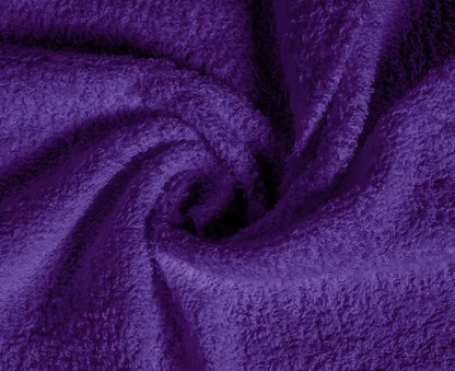 Softolle 100% Cotton Ring Spun Wash Cloths – Bulk Pack of Washcloths – 12x12 Inches – Wash Cloth for Face, Highly Absorbent, Soft and Face Towels (Purple, 60 Pack)