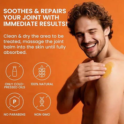 Muscle and Joint Balm, Muscle and Joint Builder Balm | Comfrey Oil, Beeswax, Arnica Oil, Jojoba Oil, Sea Buckthorn Extract, for Knee/Elbow/Shoulder/Back/Neck (1 PCS)