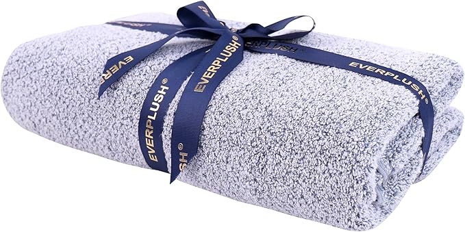 Everplush Diamond Collection Extra Large Bath Sheet Towel – 1 PK, Super Soft & Highly Absorbent, Quick-Drying & Oversized, Perfect for Bathroom, Pool, Swimming Use (Dusk, 35" x 66" 1PK)