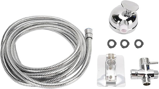 TOPINCN Adjustable Abs Dog Shower Attachment Set Shower Head Accessory for Dog Washing Portable Wash Station