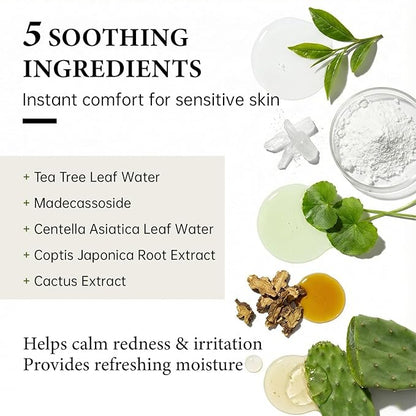 2 PCS Relief Cream, Korean Skin Care Moisturizer with Niacinamide, Arbutin & Tranexamic Acid, Barrier Cream for Soothing Repairing & Blemish Care, Vegan & Gentle Formula for All Skin Types, 1.69 Fl Oz