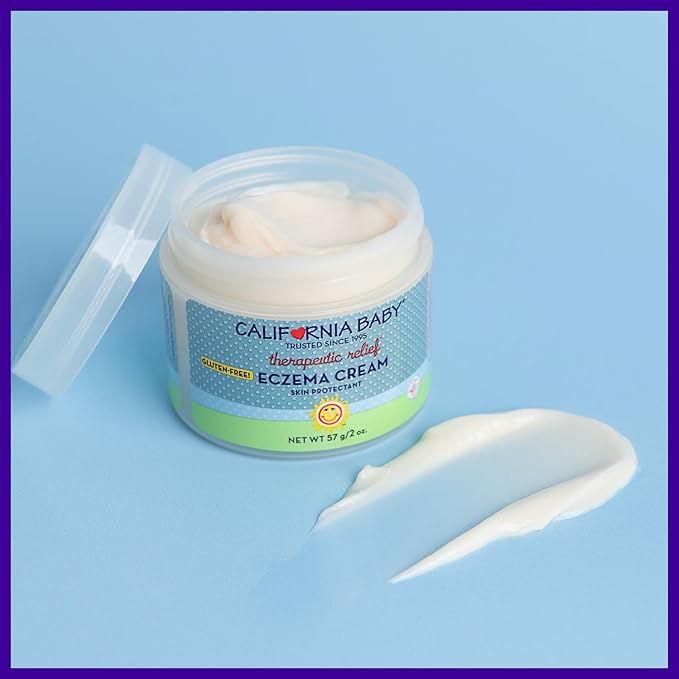 California Baby Eczema Cream | Steroid-Free Eczema Treatment | Colloidal Oatmeal + Aloe Vera | Soothing Eczema Lotion For Kids + Adults | 57 g / 2 oz.