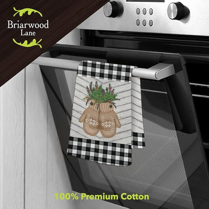 Briarwood Lane Farmhouse Mittens Hand Towel