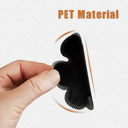 Bathtub Stickers Non-Slip, 24PCS Safety Shower Treads Adhesive Appliques with Premium Scrape (Black)