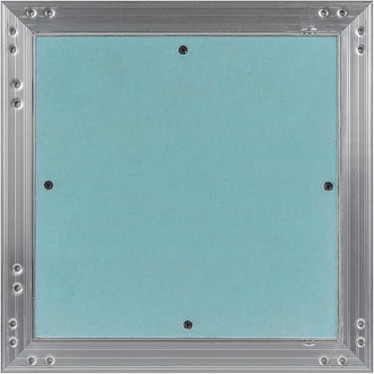 10" x 10" Drywall Access Panel – Waterproof Aluminum Frame Gypsum Hatch – Wall & Ceiling Inspection Door – Easy Install Removable Cover for Plumbing, Electrical, Utility & Ventilation Access