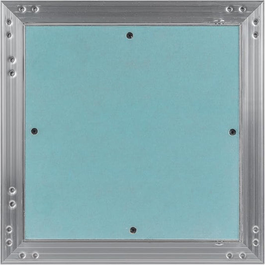 10" x 10" Drywall Access Panel – Waterproof Aluminum Frame Gypsum Hatch – Wall & Ceiling Inspection Door – Easy Install Removable Cover for Plumbing, Electrical, Utility & Ventilation Access