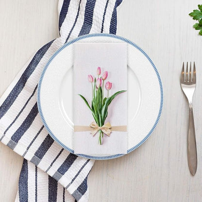 200 Pack Disposable Guest Towels Soft and Absorbent Linen Feel Paper Hand Towels Decorative Bathroom Hand Napkins for Kitchen, Parties, Weddings,Halloween