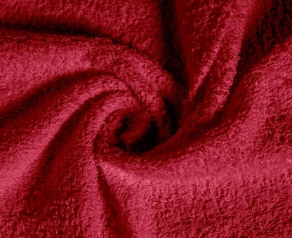 Softolle 100% Cotton Washcloths 60 Pack (12x12 Inches) Soft, Highly Absorbent Washcloth, Face Towels, Wash Cloths for Face, Ring Spun, Bulk Pack (Burgundy)