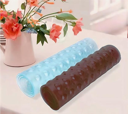 Anti-Slip Bathtub Shower mat, 39.3×15.7 inch（Approximately 100 × 40cm） Soft Oversized Machine Washable Non-Slip Bathtub mat with Drainage Holes, Bathroom Floor Suction Cup.（1-Clear Brown）