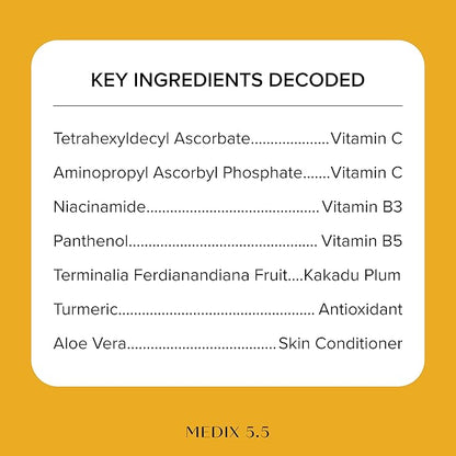 MEDIX Radiant Glow Vitamin C Body Wash W/Niacinamide | Citrus Scented Gentle Body & Face Cleanser For Women, Men, Dry Skin, & Smoother-Looking Skin | Removes Dirt, Oil, & Impurities, 3PC Travel Size