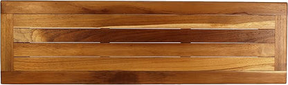 EcoDecors, 34 inch, Bath Tray for Tub, Bath Tub Tray Wood, Bathtub Table, Caddy for Bathtub in Natural Teak