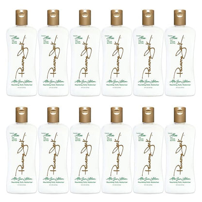 Panama Jack Aloe Moisturizer Lotion - After Sun Daily Skincare, Contains Aloe, Cocoa Butter, Olive & Hemp Seed Oils with Vitamin E, 8 FL OZ (Pack of 12)