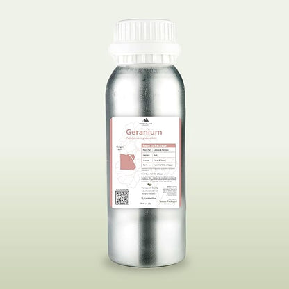 Geranium Essential Oil - Direct from Egypt Nile Delta - Pure Essential Oils for Body, Skincare & Balance - Natural Aceite de Geranio - 100% Pure Therapeutic Grade (15ml)