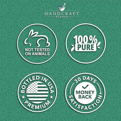 Handcraft Blends Eucalyptus Essential Oil – Huge 4 Fl Oz – 100% Pure and Natural – Premium Grade Essential Oil for Diffuser and Aromatherapy, Skin, Massage, Candle and Soap Making Fragrance