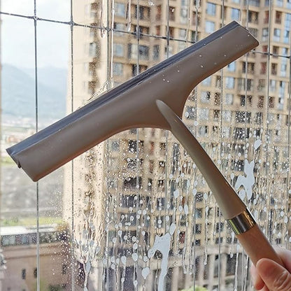 Multi-Function Wiper for Bathroom Floor and Window Cleaning Water Removal Tool for Car Windshield Practical Small Squeegee for Shower Doors and Mirrors