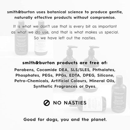 smith&burton Hydrating Dog & Cat Shampoo And Conditioner Duo Set, Natural Moisturizing Coat Care That Replenishes, Softens And Enhances Silky Smooth Shine, Scent No.1, 8.4 Fl oz / 250ml Each